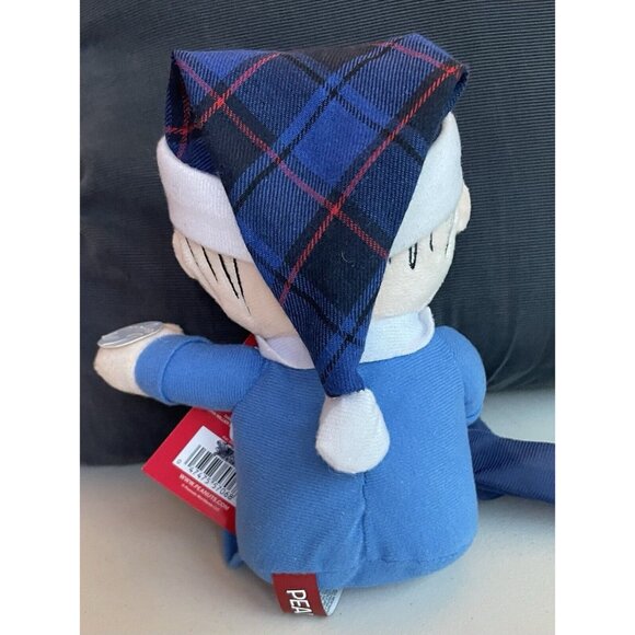 Peanut Linus Stuffed Toy 10" Plays “Oh Christmas Tree” Works! - Picture 5 of 8